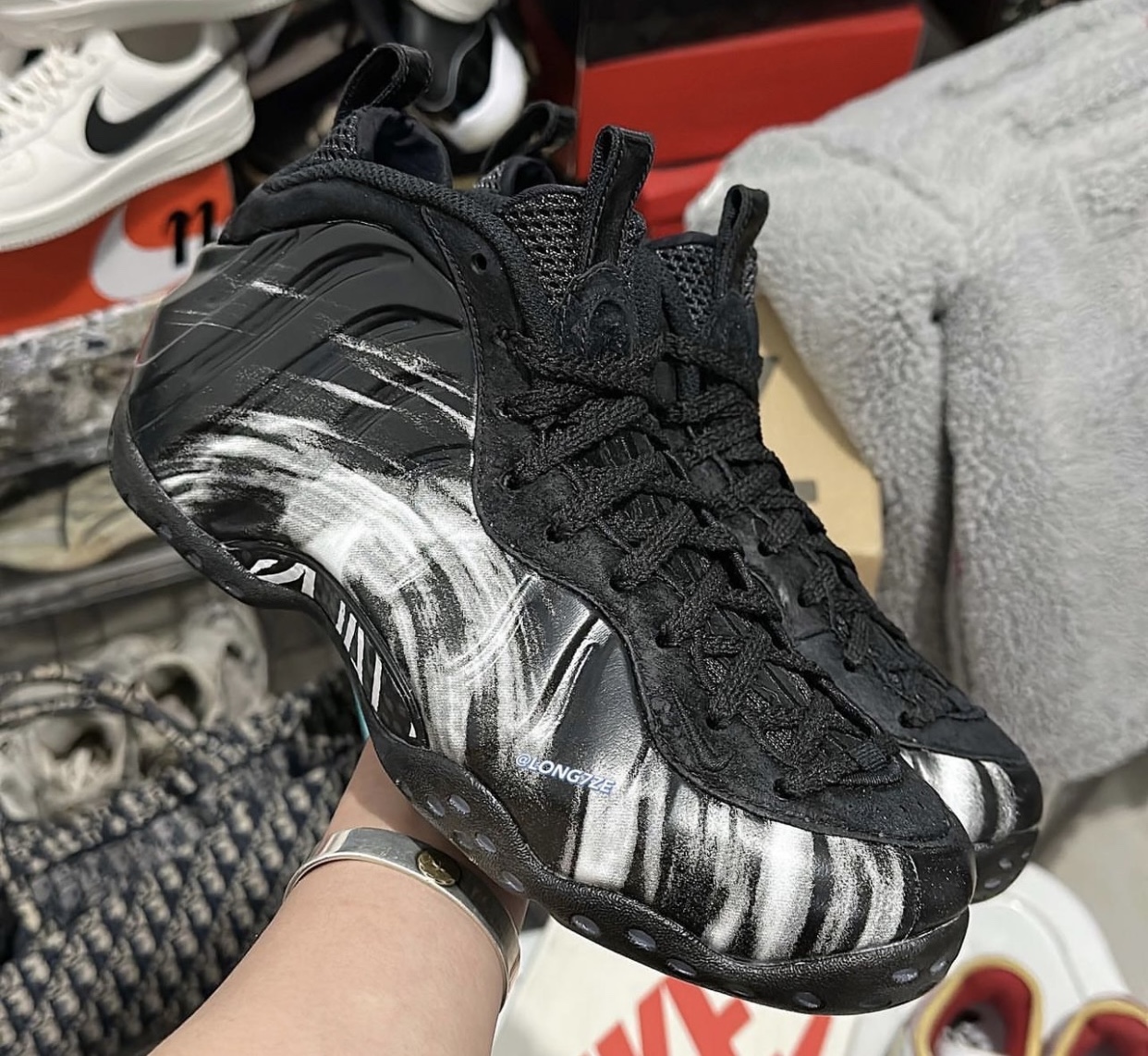 ナイキ エア フォームポジット ワン “ドリーム ア ワールド” ブラック/ホワイト-ブラック Nike Air Foamposite One “Dream A World”