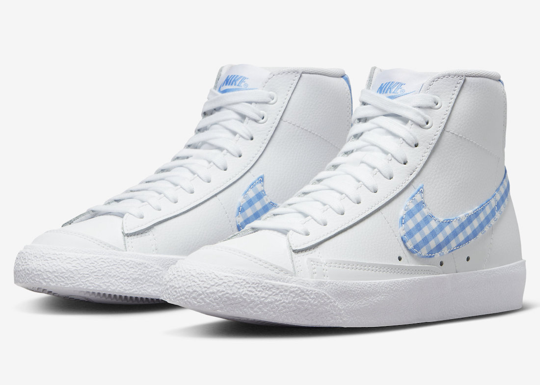 ナイキ ブレイザー ミッド Nike Blazer Mid “Blue Gingham”